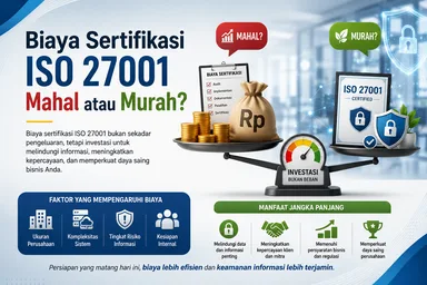 Biaya Sertifikasi ISO 27001 Mahal atau Murah
